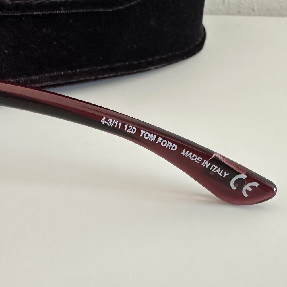 Tom Ford TF8 Jennifer Sunglasses - Purple 83F - Picture 11 of 15